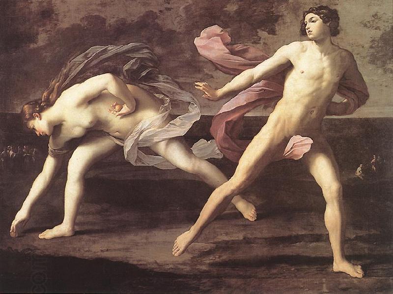 RENI, Guido Atalanta and Hippomenes ftu oil painting picture